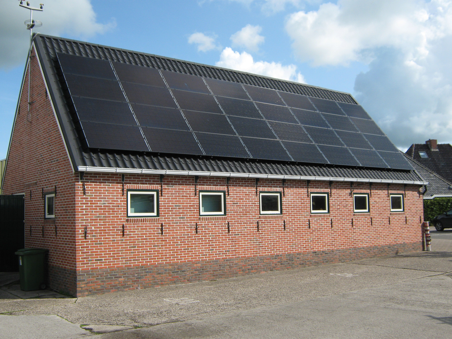 PV installatie bij Eldorado te Zuidwolde